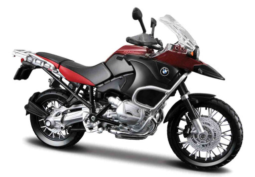 Maisto Motocykl, BMW R1200GS, Černá 1:12