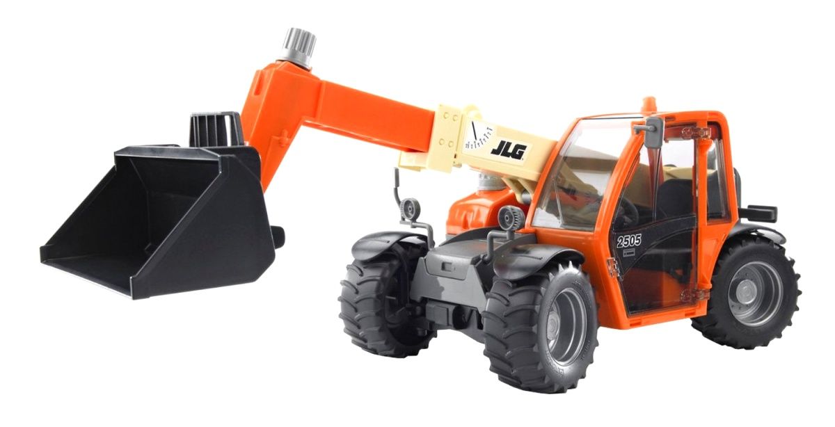 Bruder 2140 Nakladač JLG 2505 s výsuvným ramenem kolový