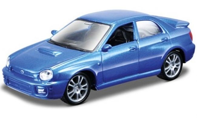 Maisto Subaru Impreza WRX STI 2002, Modrá 1:40